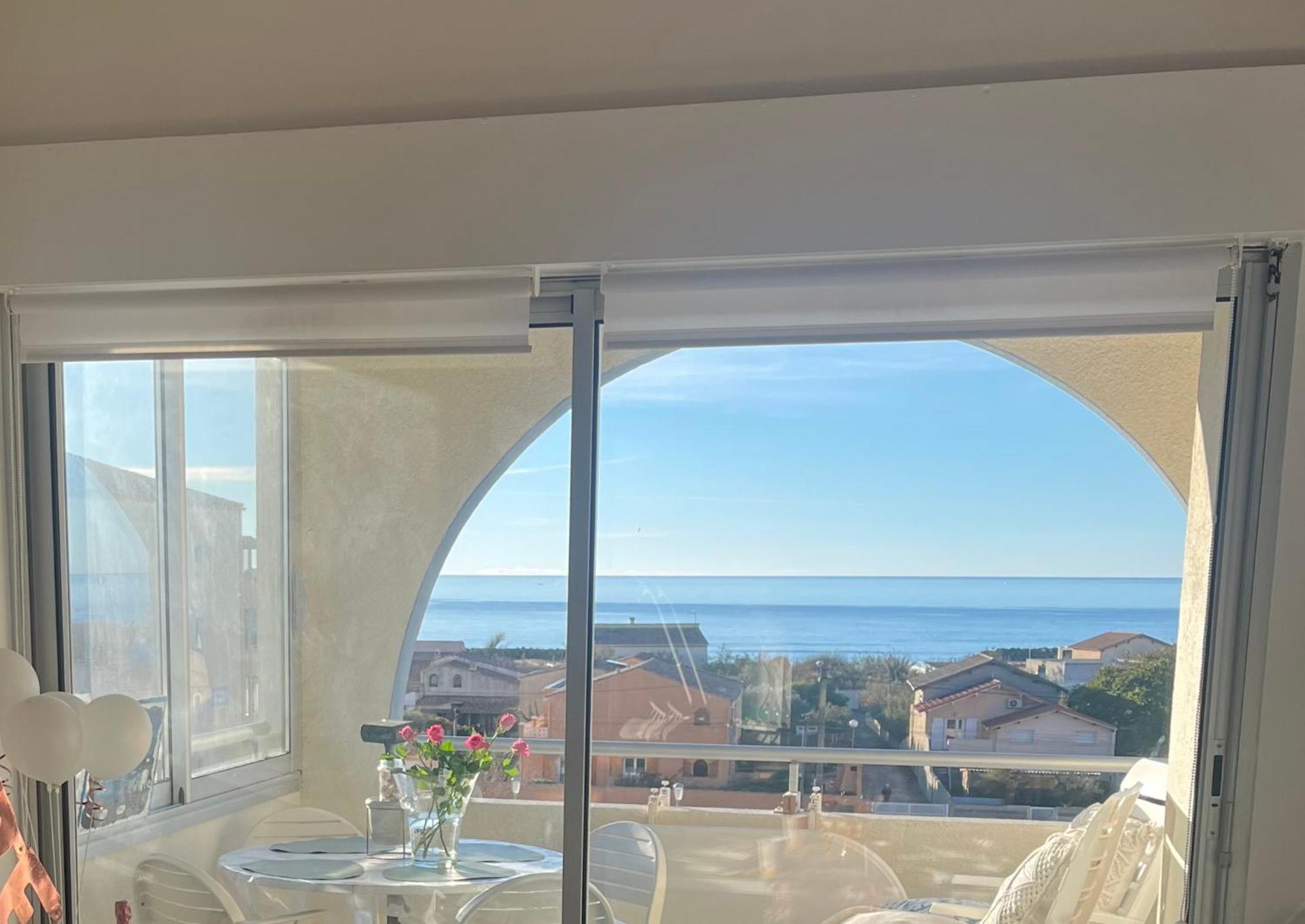 La Sirene - Loft Moderne Et Lumineux Avec Vue Panoramique Sur Mer Mediterranee Et Port De Plaisance Frontignan Zewnętrze zdjęcie